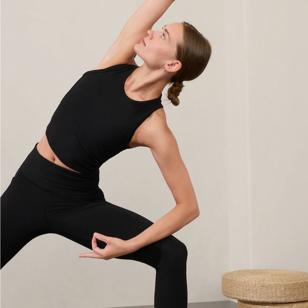 Athleta SALUTATION RIB MIX TANK